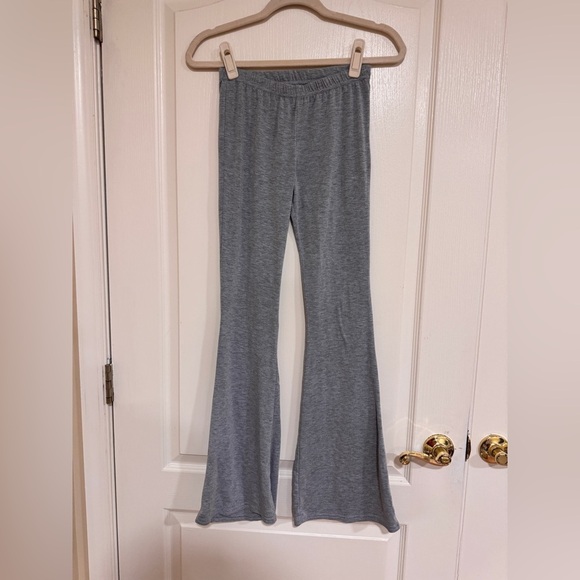 Gray Flared Bottoms​ - Picture 1 of 2